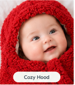 Cute & Cuddlie | Wearable Baby Blanket