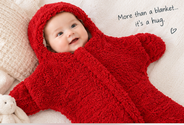 Cute & Cuddlie | Wearable Baby Blanket