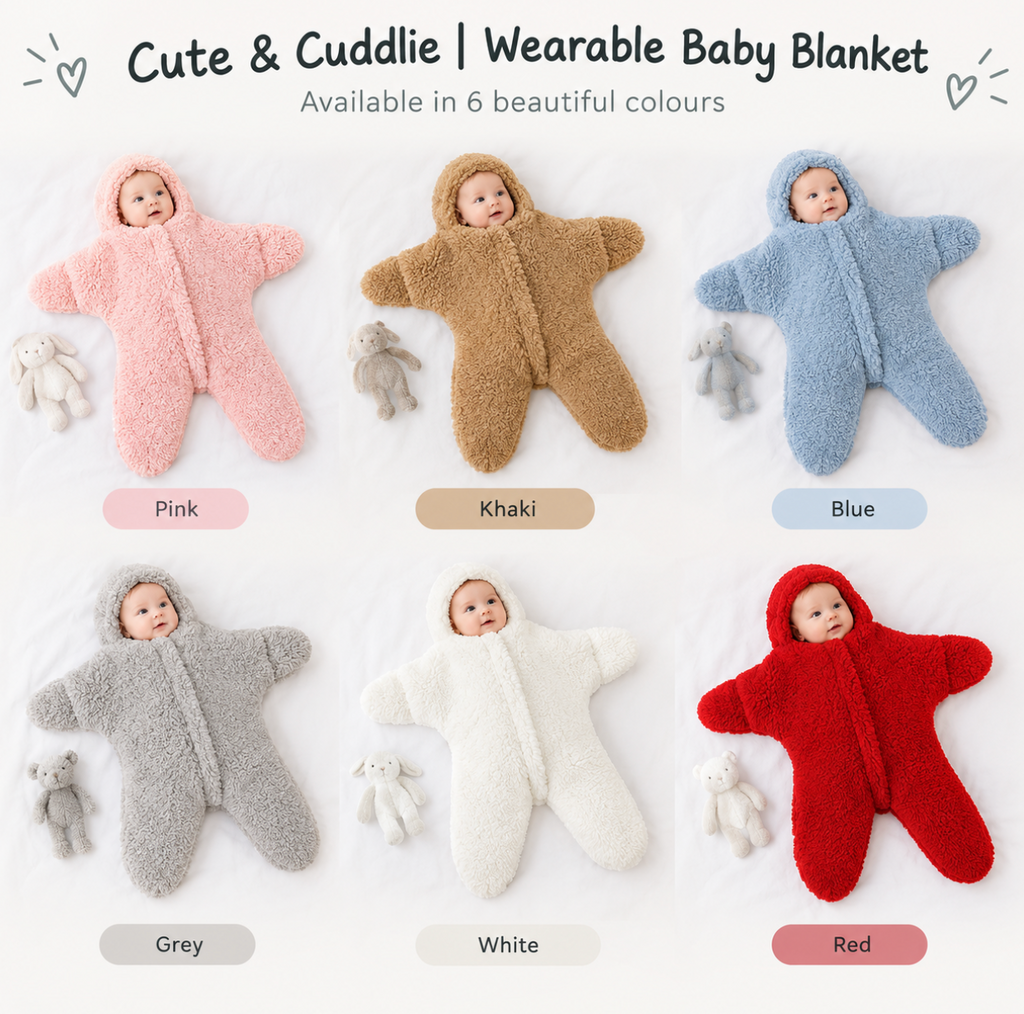 Cute & Cuddlie | Wearable Baby Blanket