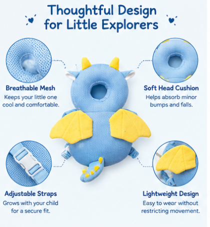 TinyGuard  | Cute Toddler Head Protection