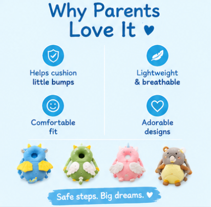 TinyGuard  | Cute Toddler Head Protection